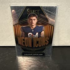 2025 Panini Select Neon Icons Colston Loveland #3 card