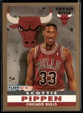 Scottie Pippen 1992-93 Fleer Base Set card