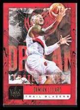 Damian Lillard 2018 Panini Court Kings card