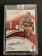 2022 Panini Immaculate AJ Griffin #137