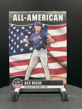 Ace Reese 2026 Panini Stars & Stripes Prizm All-American (Collegiate) card