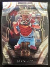 J.T. Realmuto 2020 Panini Select 25 Man card