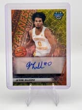 2025-26 Bowman University Best Greatness Awaits Autographs Ja'Kobi Gillespie #GA-JG card