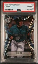 2025 Topps Tribute Base Set Ichiro #50 card
