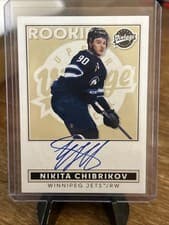 2024-25 Upper Deck Clear Cut Vintage Autos Nikita Chibrikov #VA-NC card