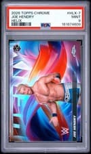 2026 Topps Chrome WWE Helix Joe Hendry #HLX-7 card