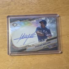 2025 Topps Diamond Icons Icons Chrome Autographs Adrian Beltré #ACC-AB card