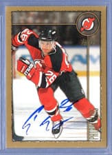 Patrik Elias 1998 Topps card