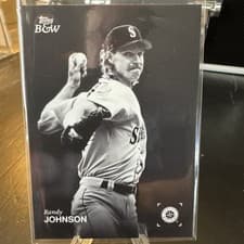 2025 Topps Black & White Base Set Randy Johnson #97 card