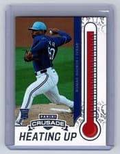 2025 Panini Crusade Heating Up Kumar Rocker #33 card