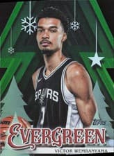 2025-26 Topps Holiday Evergreen Victor Wembanyama #EV-VW card