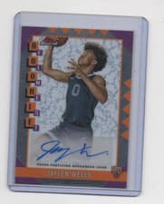 2024-25 Finest Rookie Finest Autographs Jaylen Wells #RFA-JW card