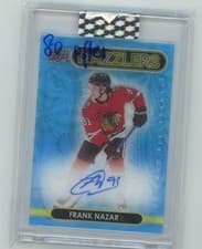 2024-25 Upper Deck Clear Cut 2021-22 UD Dazzlers Frank Nazar #DA-FN card