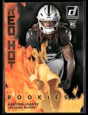 2025 Donruss Red Hot Rookies Ashton Jeanty #RHR-ASJ card