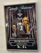 2024-25 Panini Noir Base Set LeBron James #293 card