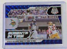 2025 Panini Mosaic Moments in Time Justin Jefferson #19 card