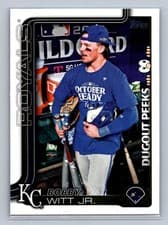 2025 Topps Dugout Peeks Bobby Witt Jr. #DP-8 card
