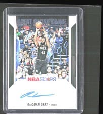 2024-25 Hoops Great SIGnificance RaiQuan Gray #GS-RQG card