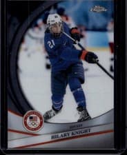Hilary Knight 2026 Topps Chrome Olympic Hopefuls card