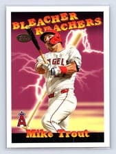 2025 Topps Update Bleacher Reachers Mike Trout #BR-13 card