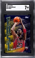 1998 Topps East West Michael Jordan, Kobe Bryant #EW5