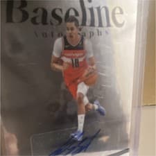2025-26 Finest Baseline Autographs Kyshawn George #BA-KG card