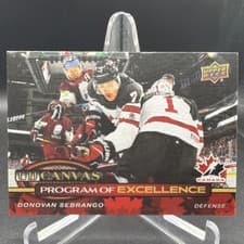 2025-26 Upper Deck UD Canvas Program of Excellence Donovan Sebrango #C-264 card