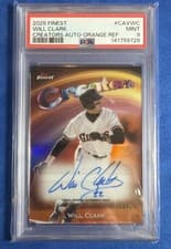 2025 Finest Creators Autograph Will Clark #CAV-WC