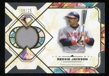 2025 Topps Diamond Icons Single Player Relics Reggie Jackson #SPR-RJA card