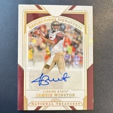 2025 Panini National Treasures Collegiate Reflections Signatures Jameis Winston #13 card