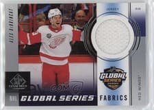 2024-25 SP Game Used 2023 Global Series Sweden Fabrics Alex DeBrincat #GSF-AD card