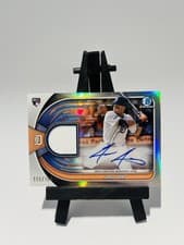 2025 Bowman Chrome Auto Relics Jace Jung #BCAR-JJU card