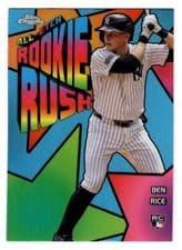2025 Topps Chrome All-Etch Rookie Rush Ben Rice #CERR-16 card