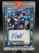 2024 Bowman Sapphire Edition Autographs Aidan Smith #BSPA-ASM