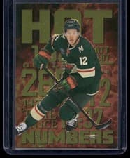 2025-26 Flair Hot Numbers Matt Boldy #HN-22 card