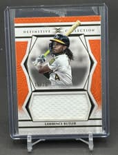 2025 Topps Definitive Collection Jumbo Relic Collection Lawrence Butler #DJRC-LB card