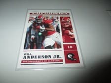 Will Anderson Jr. 2023 Panini Chronicles Draft Picks card