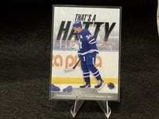 2024-25 Upper Deck Credentials That's a Hatty Auston Matthews #TH-AM card