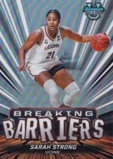 2025-26 Bowman University Best Breaking Barriers Sarah Strong #BB-15 card