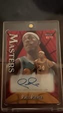 2024-25 Finest Masters Autographs Paul Pierce #MA-PP card