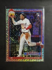 2026 Topps 1991 Topps Chrome Christian Moore #91C-59 card