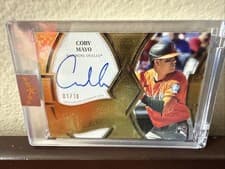 2025 Topps Five Star Preeminent Power Autographs Coby Mayo #PEP-CM card