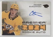 2024-25 Upper Deck Premier Premier Rookie Auto Jersey Fedor Svechkov #PRA-FS card