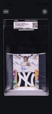2025 Topps Inception Inception Autograph Jumbo Relic Hat Ben Rice #IAJH-BR card