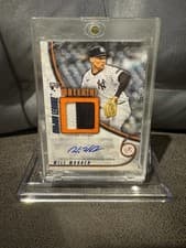 2025 Topps Update Major League Material Autographs Will Warren #MMAU-WW card