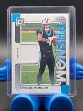 Tetairoa McMillan 2025 Donruss Rookie Phenom Jerseys card