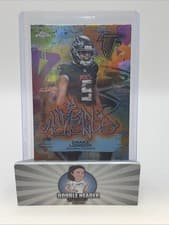 2025 Topps Chrome Urban Legends Drake London #UL-6 card