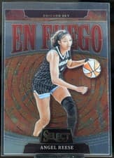 2025 Panini Select WNBA En Fuego Angel Reese #13 card