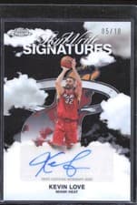 2025-26 Topps Chrome Sky Write Signatures Kevin Love #SWS-KL card