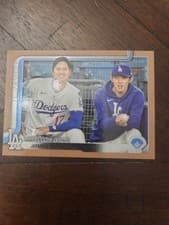 Shohei Ohtani / Roki Sasaki 2025 Topps Update card